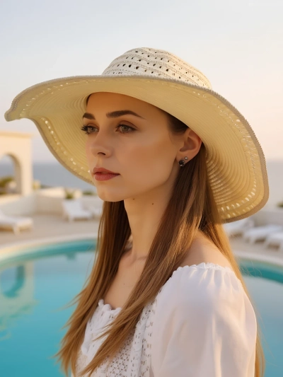 Royalfashion Damen Solvella Strohhut