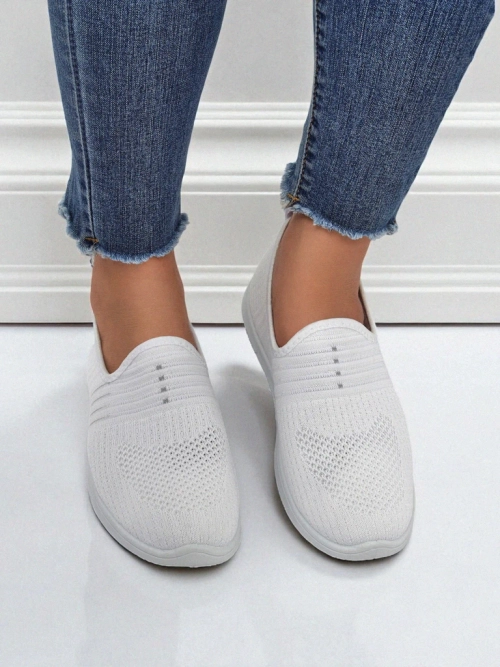 Жіночі білі сліпони Тканина Callisto – легке взуття на весну та літо