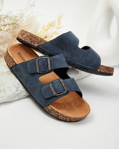 Royalfashion Чоловічі шльопанці з пряжками Foumyn