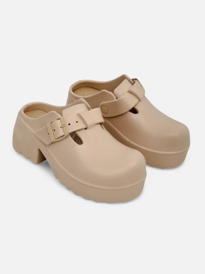 Royalfashion Жіночі гумові сандалі на підборах Voxones