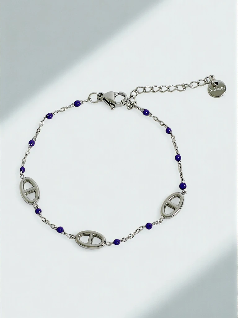Callista Argento Armband – Silber mit griechischem Motiv
