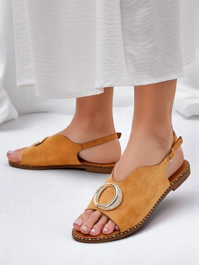 Royalfashion Damen Sandalen mit Schaft Atmase