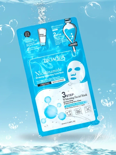 Tuchmaske mit Niacinamiden 25 ml