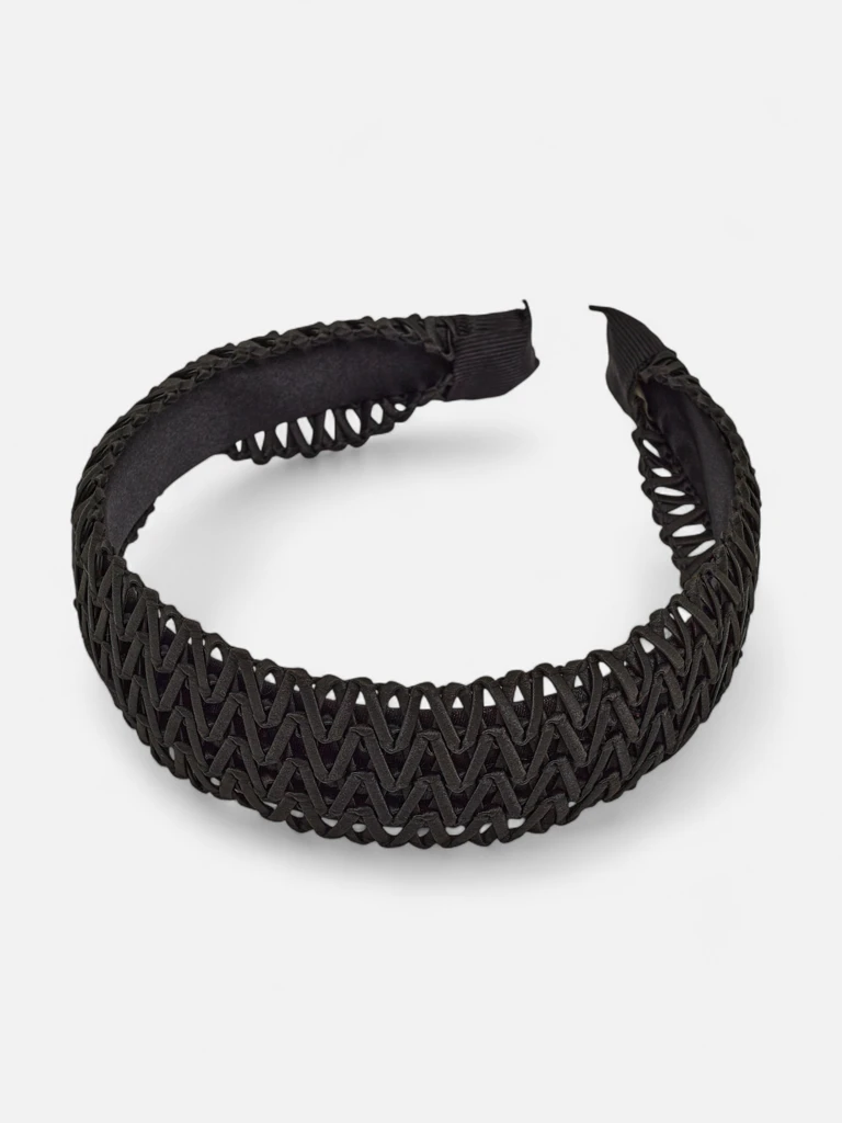 Royalfashion Damen-Stirnband mit durchbrochenem Flechtmuster