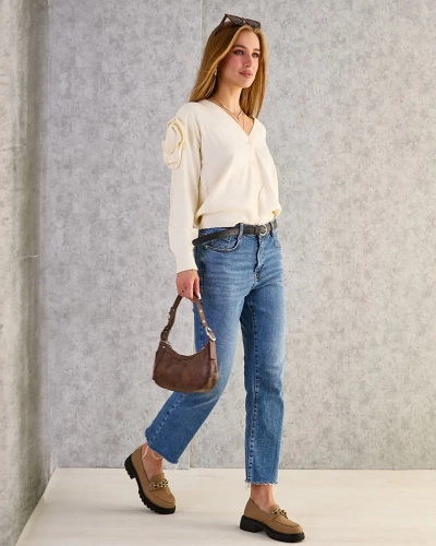 Royalfashion Unbuttoned Women's Sweater