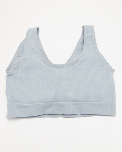 Blauer Damen-Sport-BH - Unterwäsche