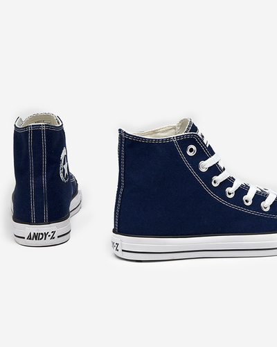 Marineblaue Garet-Sneakers für Damen - Schuhe