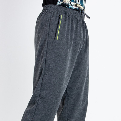 Темно-сірі чоловічі спортивні штани - Одяг