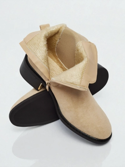Calivra Damen Stiefeletten aus Öko-Wildleder