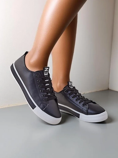 Royalfashion Damen-Sneaker aus ökologischem Leder Eccola