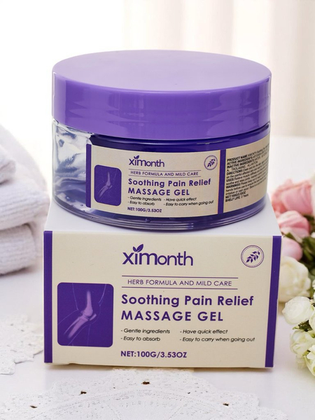 Natürliches Massagegel, schmerzlindernd