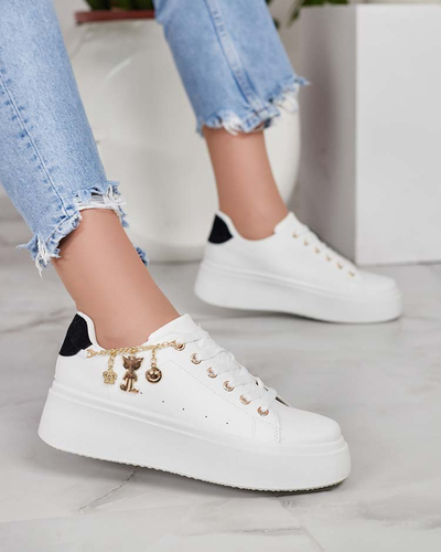 Royalfashion Sportliche Damen-Sneakers mit Gonemi-Verzierung
