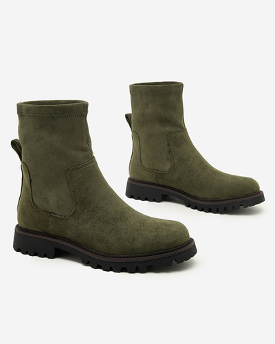 Royalfashion Gebimma Damenstiefel aus Öko-Wildleder