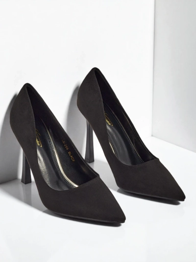 Damen Stiletto Pumps aus Öko-Wildleder Belunika