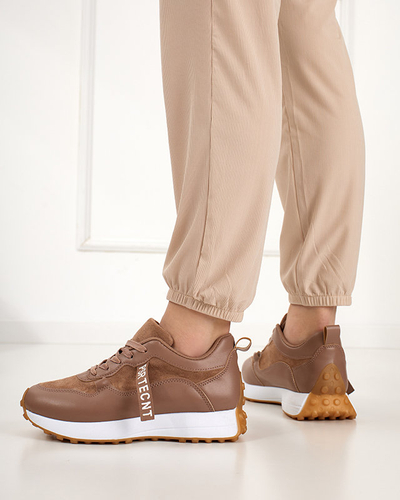 OUTLET Braune Sportschuhe für Damen Arika - Schuhe