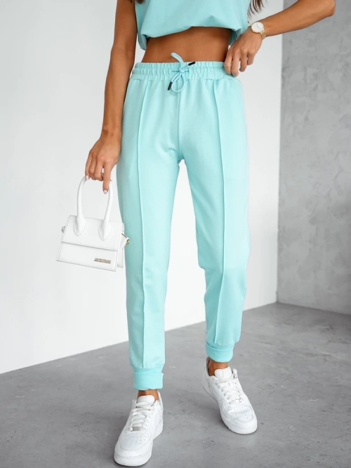 Royalfashion Жіночий бавовняний повсякденний комплект з короткими рукавами