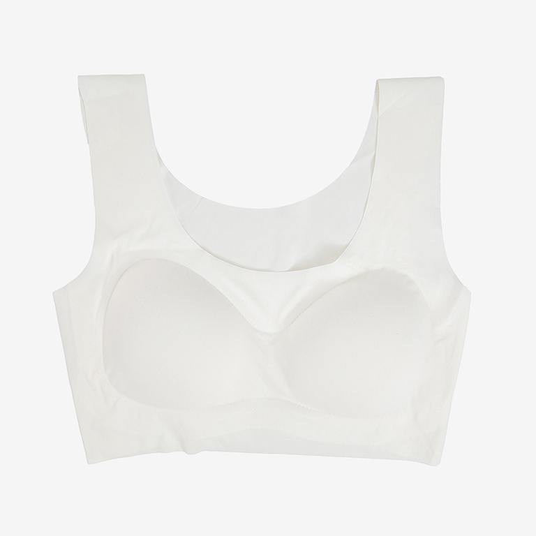 Damen 'weißer nahtloser BH - Unterwäsche