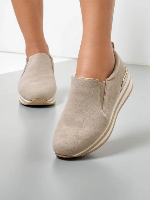 Royalfashion Жіночі лофери з екологічного замші Rabbite