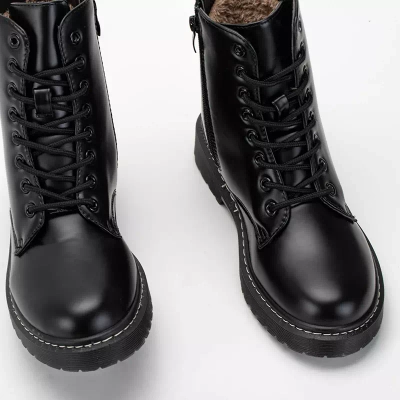 OUTLET Schwarze Carlotta-Taschen aus Öko-Leder für Damen - Schuhe