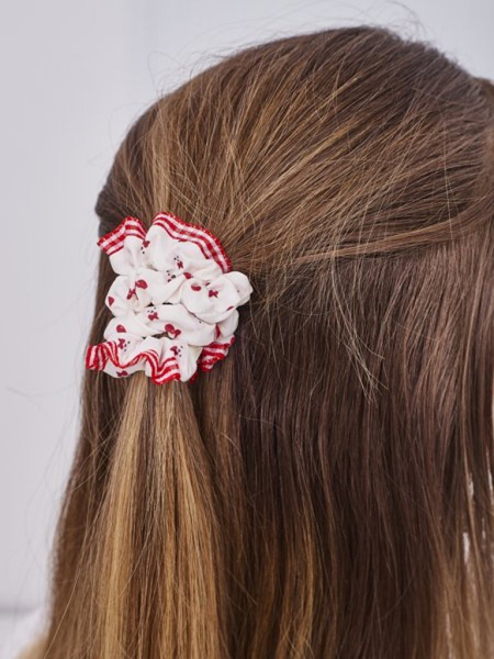 Royalfashion Set aus 2 Haargummis mit Print Duettia