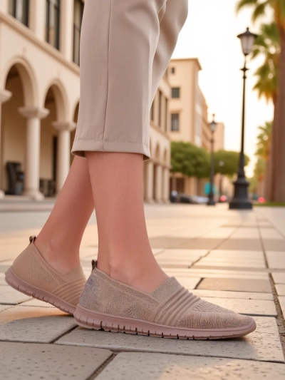 Royalfashion Damen Sportliche Mokassins Atarafas