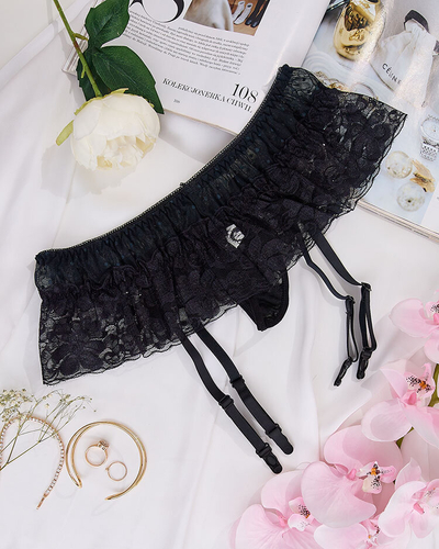 Royalfashion Damen-Tanga-Höschen aus Spitze