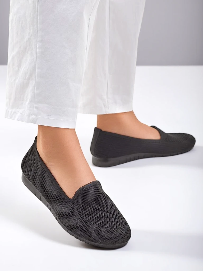 Royalfashion Damenstoffmokassins Caerit