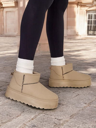 Royalfashion Kurzstiefel Damenschneeschuhe Wiebi