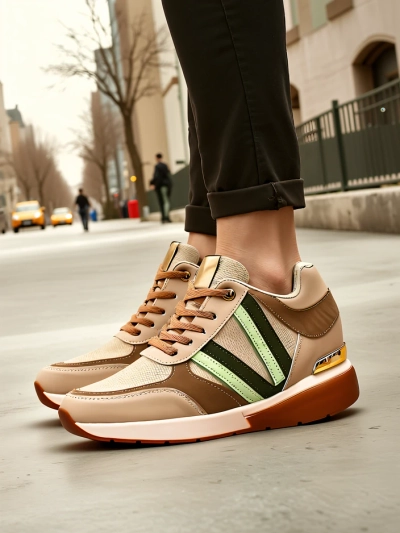 Royalfashion Damen Sportschuhe mit verstecktem Keil Venixxe