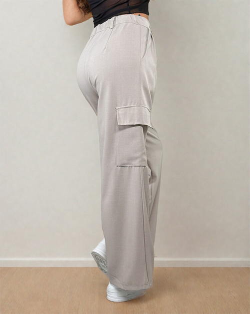 Royalfashion Жіночі широкі штани з кишенями