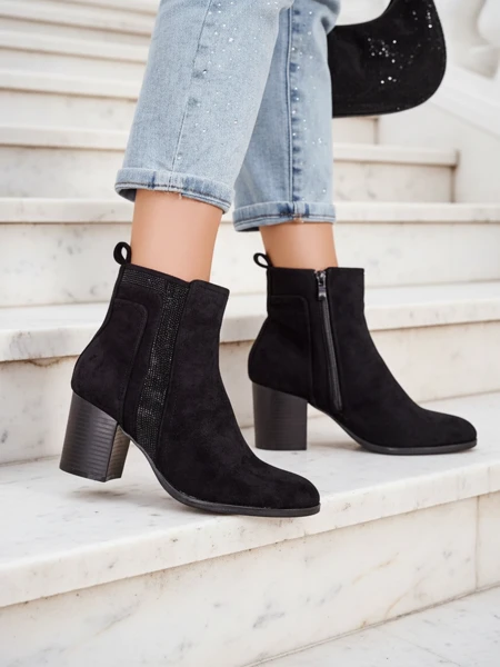 Royalfashion Damen Stiefeletten mit Absatz Venotto