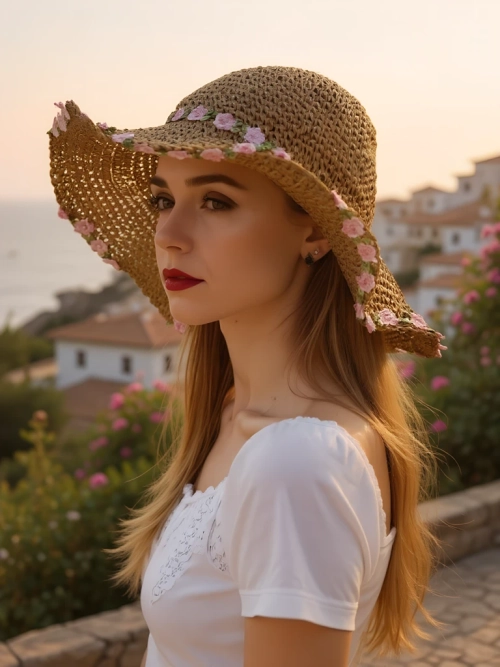 Royalfashion Жіночий солом'яний капелюх Malvera