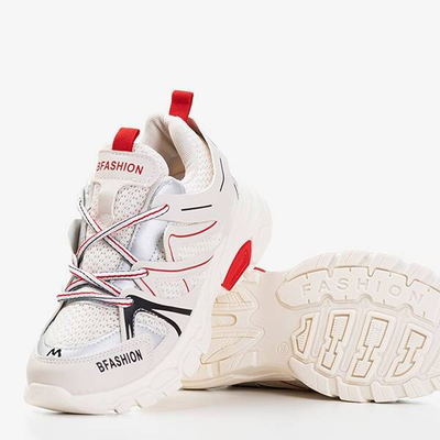 OUTLET Beige Damen Sportschuhe Risika - Schuhe