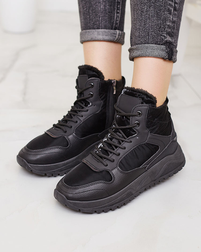 Royalfashion Isolierte Damen-Sneakers mit Fell Retodaf