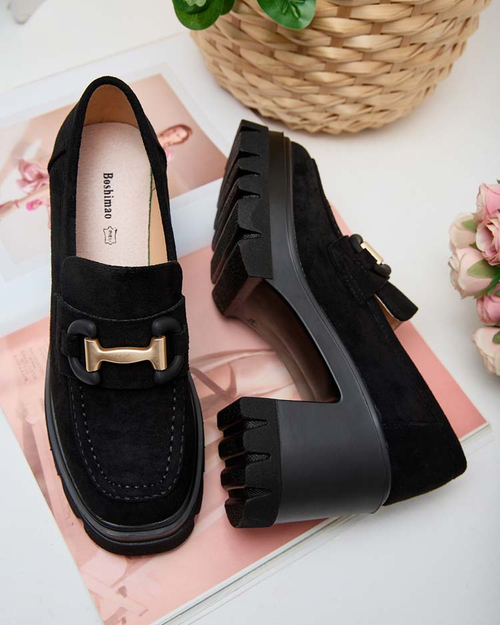 Елегантні Сандалі Vulcano в Кольорі Чорного Замшу