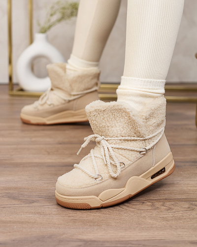 Royalfashion Damen Schneestiefel in lila Ludmivac