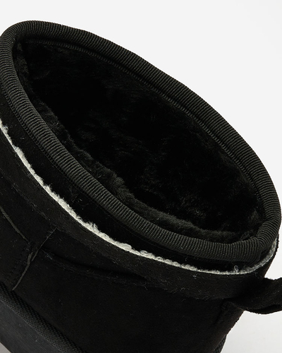 Royalfashion Rosa Damen a'la Schneestiefel mit Esgala-Verzierung