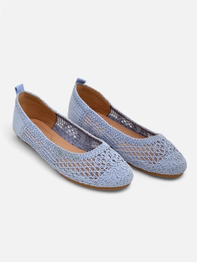 Royalfashion Damen perforierte Ballerinas Annete