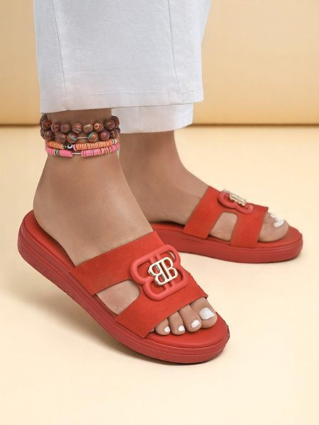 Royalfashion Damen Pantoletten mit flacher Sohle ChicStep