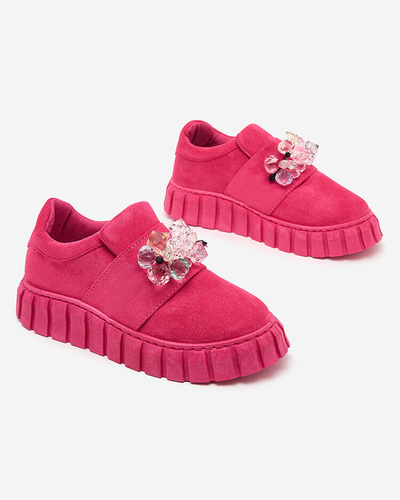 Royalfashion Sportliche Halbschuhe mit farbigen Steinen Resinello