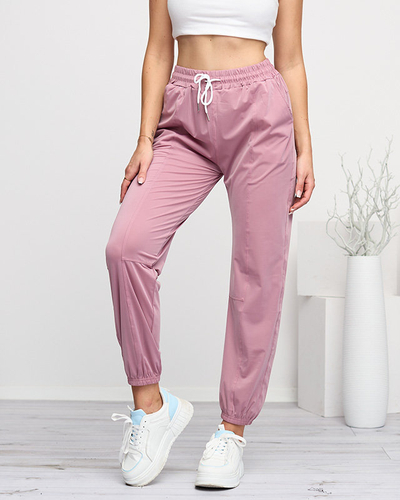 Dunkelrosa Jogginghose für Damen - Kleidung