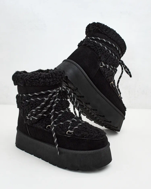 Royalfashion Жіночі снігоступи на шнурівці Evonie