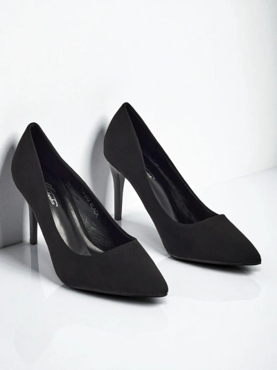 Damen Stiletto Pumps Öko-Wildleder Jasvoria