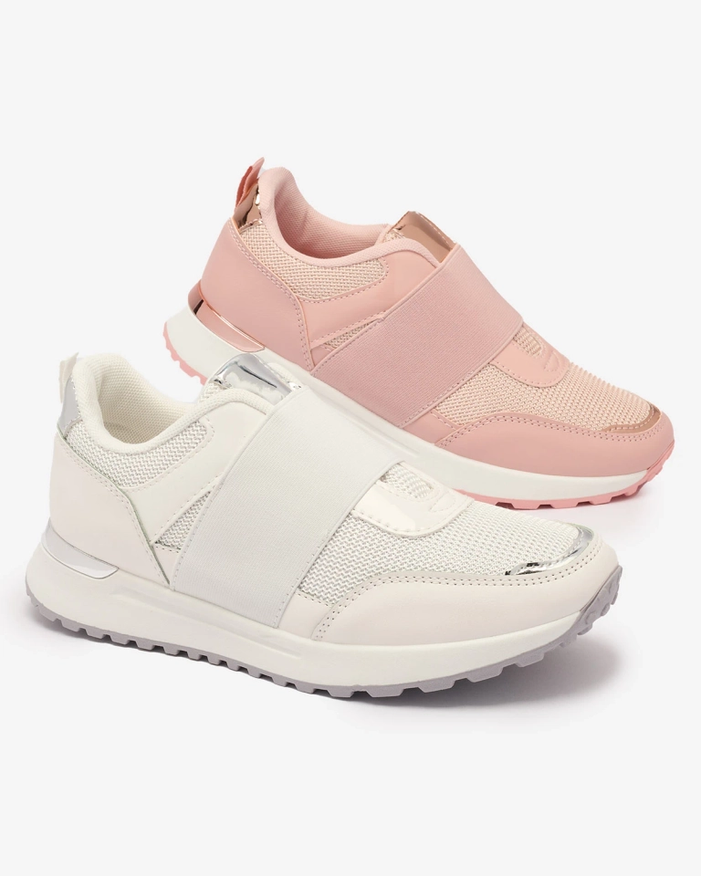 Damen-Slipper in Weiß Wecale- Footwear