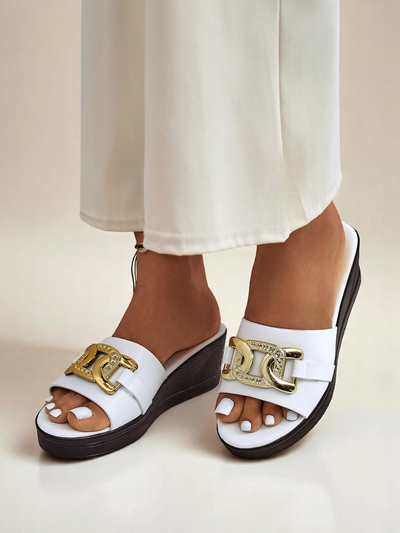 Royalfashion Damen Keilsandalen Nolia