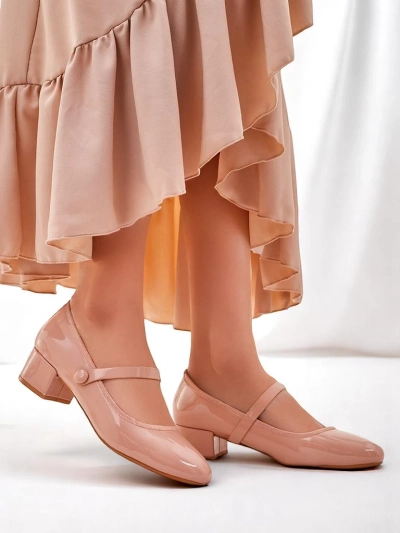 Royalfashion Damenpumps mit niedrigem Absatz Omagga