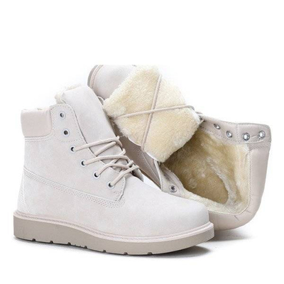 OUTLET Be Happy, beige, isolierte Wanderschuhe - Schuhe