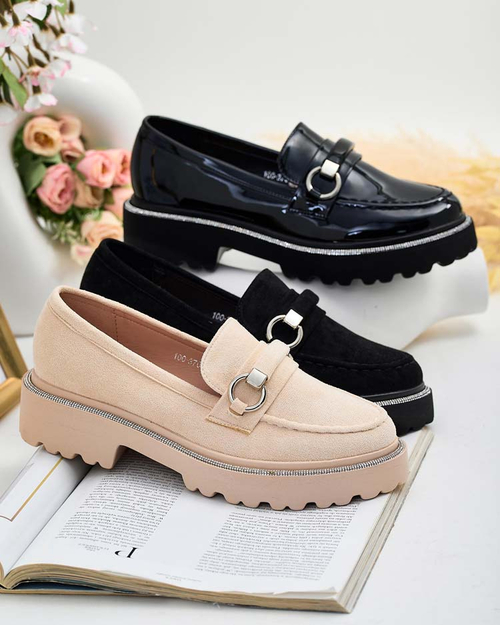 Royalfashion Жіночі мокасини з еко замші Aloee