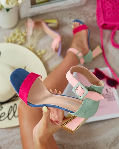 Royalfashion Damen Post Lici Sandalen