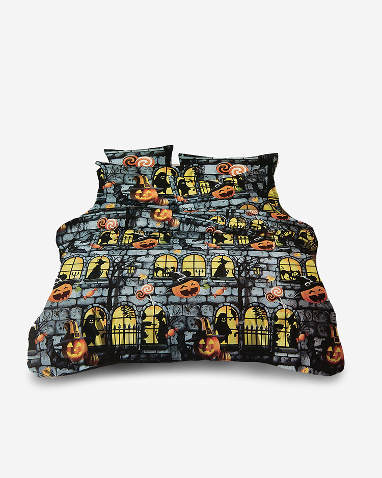 Royalfashion Gemusterte Bettwäsche 160x200 3er Set